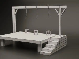 gallows 3D Model