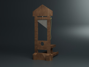 guillotine 3Dモデル
