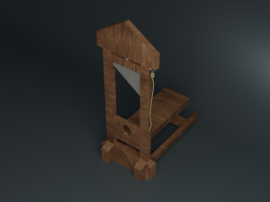 guillotine Modelo 3D