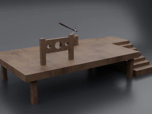 hangman board 3D Model