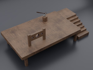 hangman board Modelo 3D