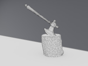 hangman board Modelo 3D