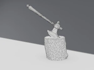 hangman board 3D Model
