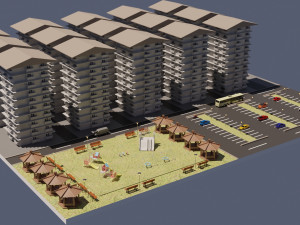 buildings 3D Model