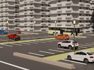 buildings Modèle 3D