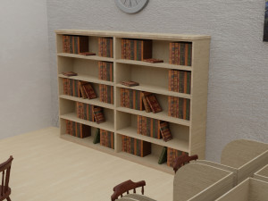 study room Model 3D