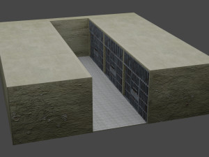 prison 3D Model