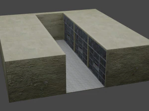 prigione Modello 3D