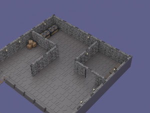 game map low-poly Modelo 3D