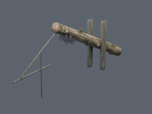 low-poly trap 3D Model