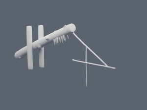 low-poly trap 3D Model
