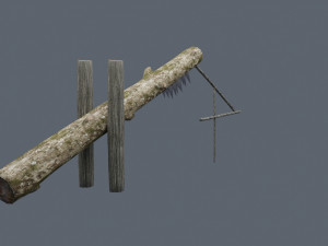 low-poly trap 3D Model