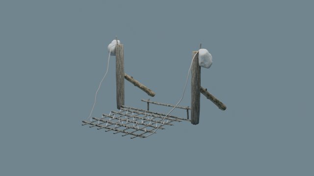 low-poly trap Modelo 3D .c4d .max .obj .3ds .fbx .stl .blend 