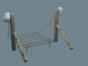 low-poly trap Modelo 3D