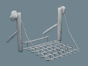 low-poly trap Modelo 3D