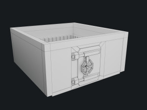 bank vault 3D Model