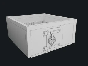 bank vault 3D Model