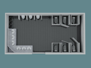 toilet wc 3D Model