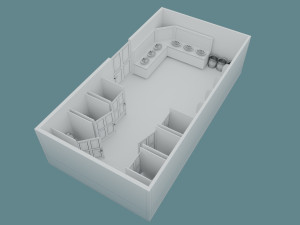toilet wc 3D Model