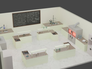 laboratory Model 3D