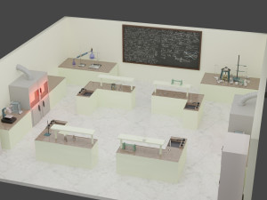 laboratory Modelo 3D