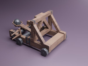 catapult 3D Model
