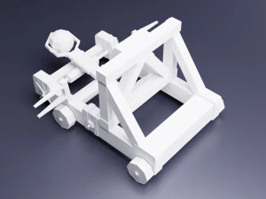catapulta Modello 3D