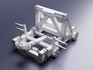 catapult 3D Модель
