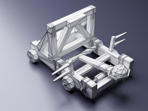 catapult 3D Модель