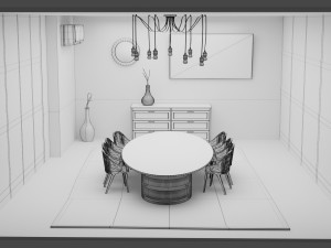 office Modello 3D