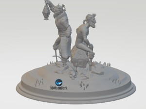 Sea of thieves diorama 3D Принт Модель