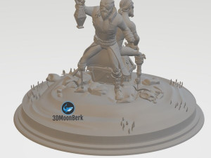 Sea of thieves diorama 3D Принт Модель