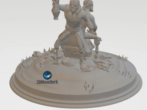 Sea of thieves diorama 3D Print Model