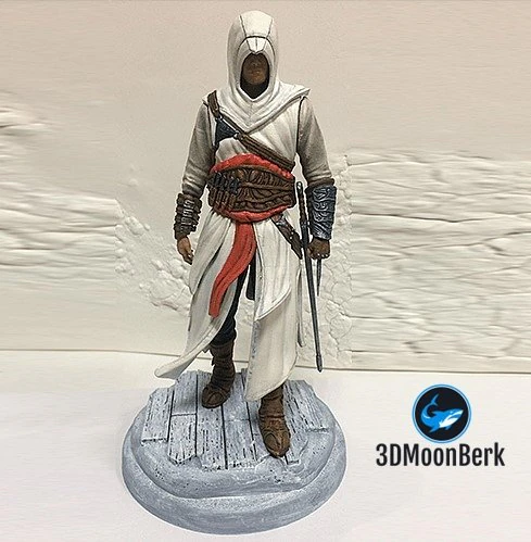 assassin 3d printing figurine 3D Print Model .c4d .max .obj .3ds .fbx .stl .blend