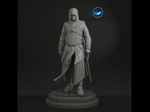 assassin 3d printing figurine 3D 打印模型