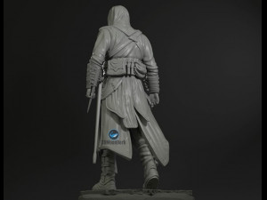 assassin 3d printing figurine 3D 打印模型