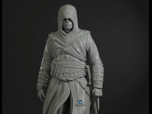assassin 3d printing figurine 3D 打印模型