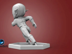 ちびフラッシュ 3Dプリントモデル