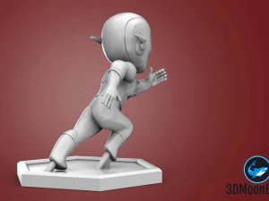 ちびフラッシュ 3Dプリントモデル