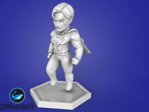 chibi superman 3D Принт Модель