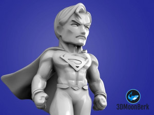 chibi superman 3D Принт Модель