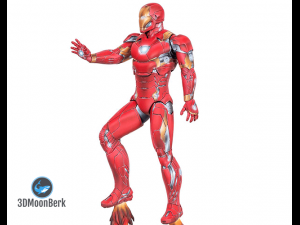 Iron Man Mark 46 3D Print Model