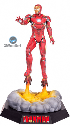 Iron Man Mark 46 3D in 3DExport