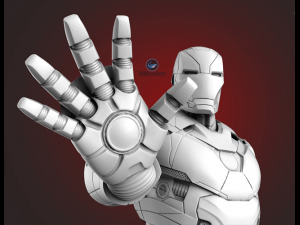 Iron Man Mark 46 3D Print Model