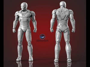 Iron Man Mark 46 3D Print Model