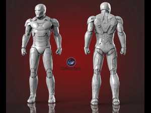 Iron Man Mark 46 3D Print Model