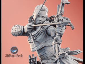 Aloy Horizon Zero Dawn 3D Print Model