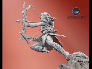 Aloy Horizon Zero Dawn 3D Print Model