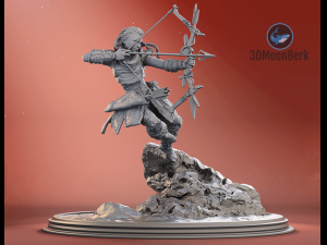 Aloy Horizon Zero Dawn 3D Print Model