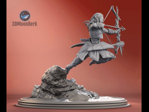 Aloy Horizon Zero Dawn 3D Print Model